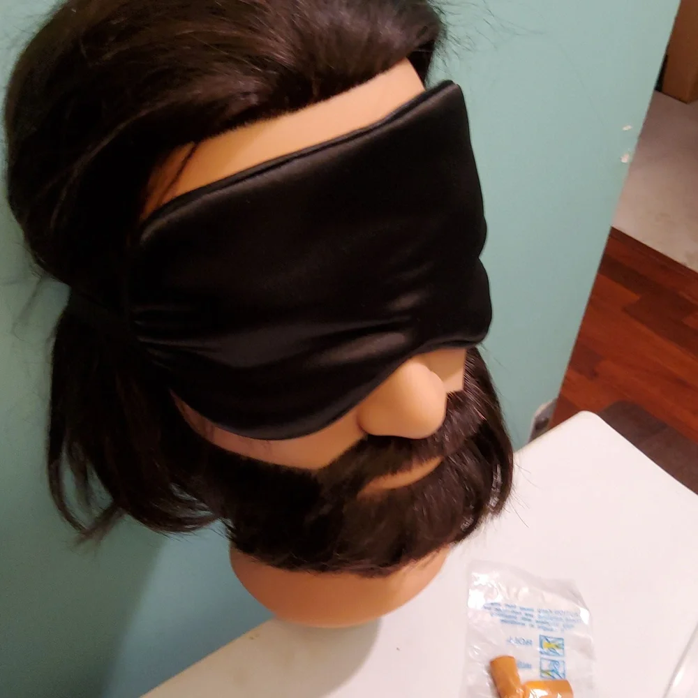Slumber Bear Eye Mask With Ear Plugs